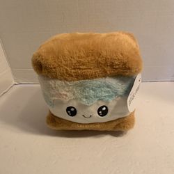 Cute & Cuddly Foodie Stuffed Animal-Smore 7” plush food toy Gift Birthday