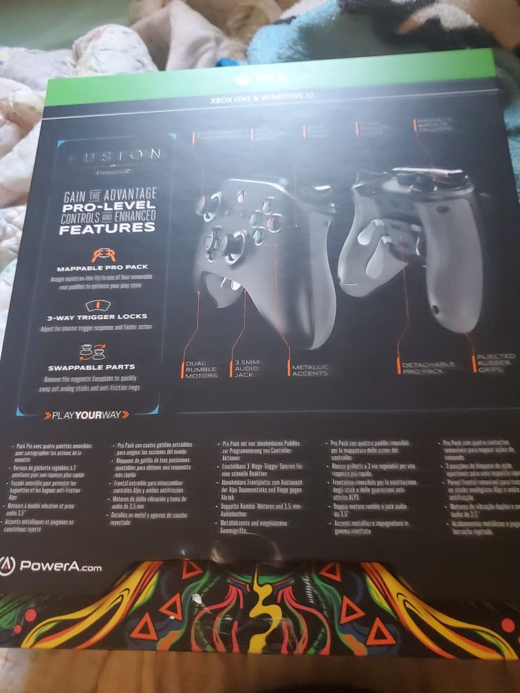 Power A Xbox One pro controller WIRED