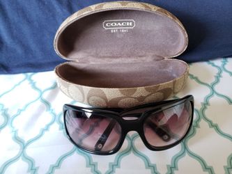 Women's Coach Sunglasses with Case . $45 firm Pickup in Oakdale