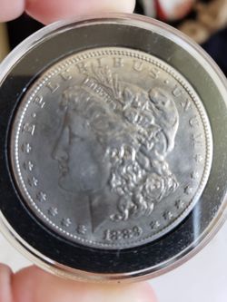 1889 CC $1 morgan dollar