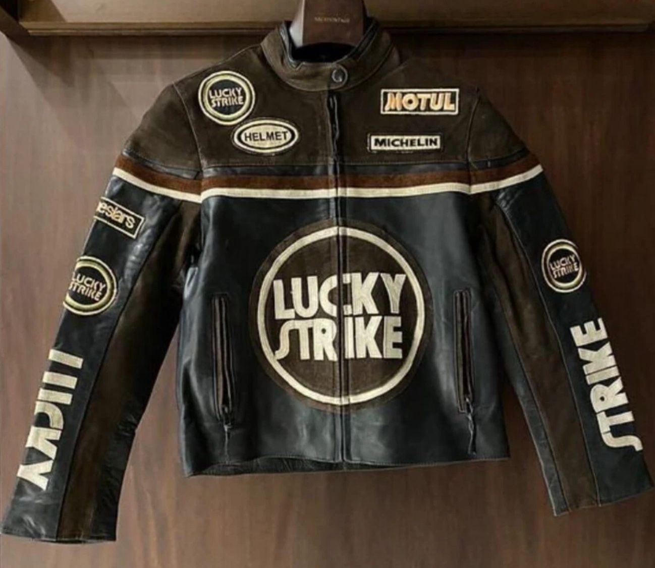 Men's Classic Vintage Leather Jacket – Premium Quality Motorcycle Style