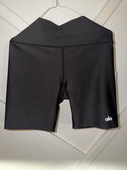 Alo Yoga Black Bike Shorts