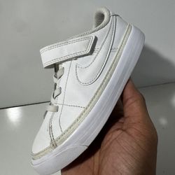 Nike Court Legacy Next Nature EasyOn “White” TD Size 10c