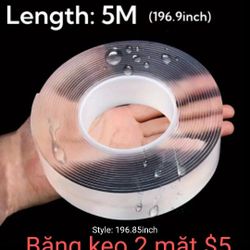 2 sided tape/ Nano mounting tape