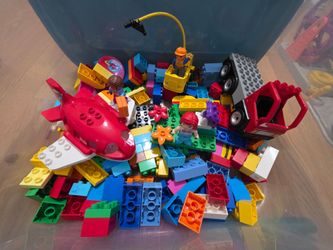 Duplo Legos with Airplane