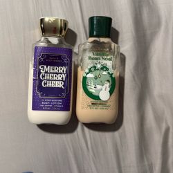 Merry Cherry Cheer And Vanilla Bean Noel Bath And Body Works Lotion 