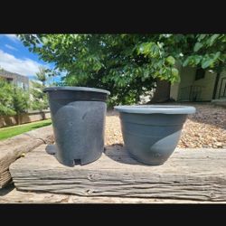 2 Large Planters 