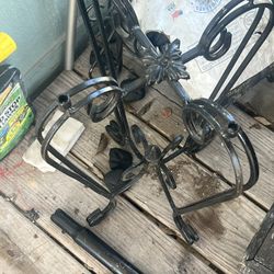 Tall Plant Stand And Little Table 