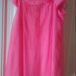 Girl’s Sparkling Pink Dress 