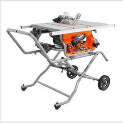 Ridgid portable table saw