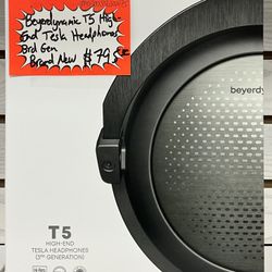 Beyerdynamic T5 High End Tesla Headphones 3rd Gen Brand New 