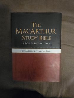 The MacArthur study Bible NASB