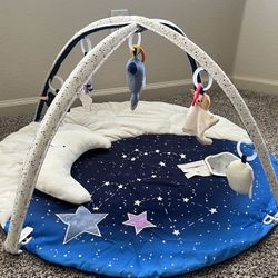 Moon & stars baby Play mat And mobile 