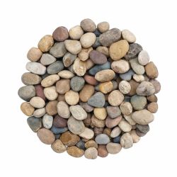 Natural River Rock / Landscaping Stones – $25 per 5-Gallon Bucket