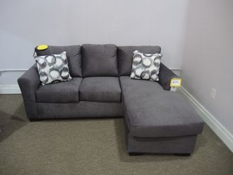 Main & Co. Fleece Flare Arm Queen Sleeper Chaise