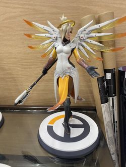 Mercy Overwatch Statue
