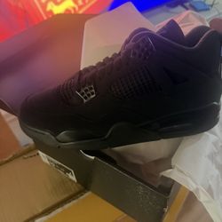 Jordan 4 Black Cat Size 10 