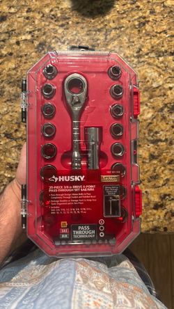35-Piece 3/8 in. Drive 6-Point Pass-Through Set SAE/MM