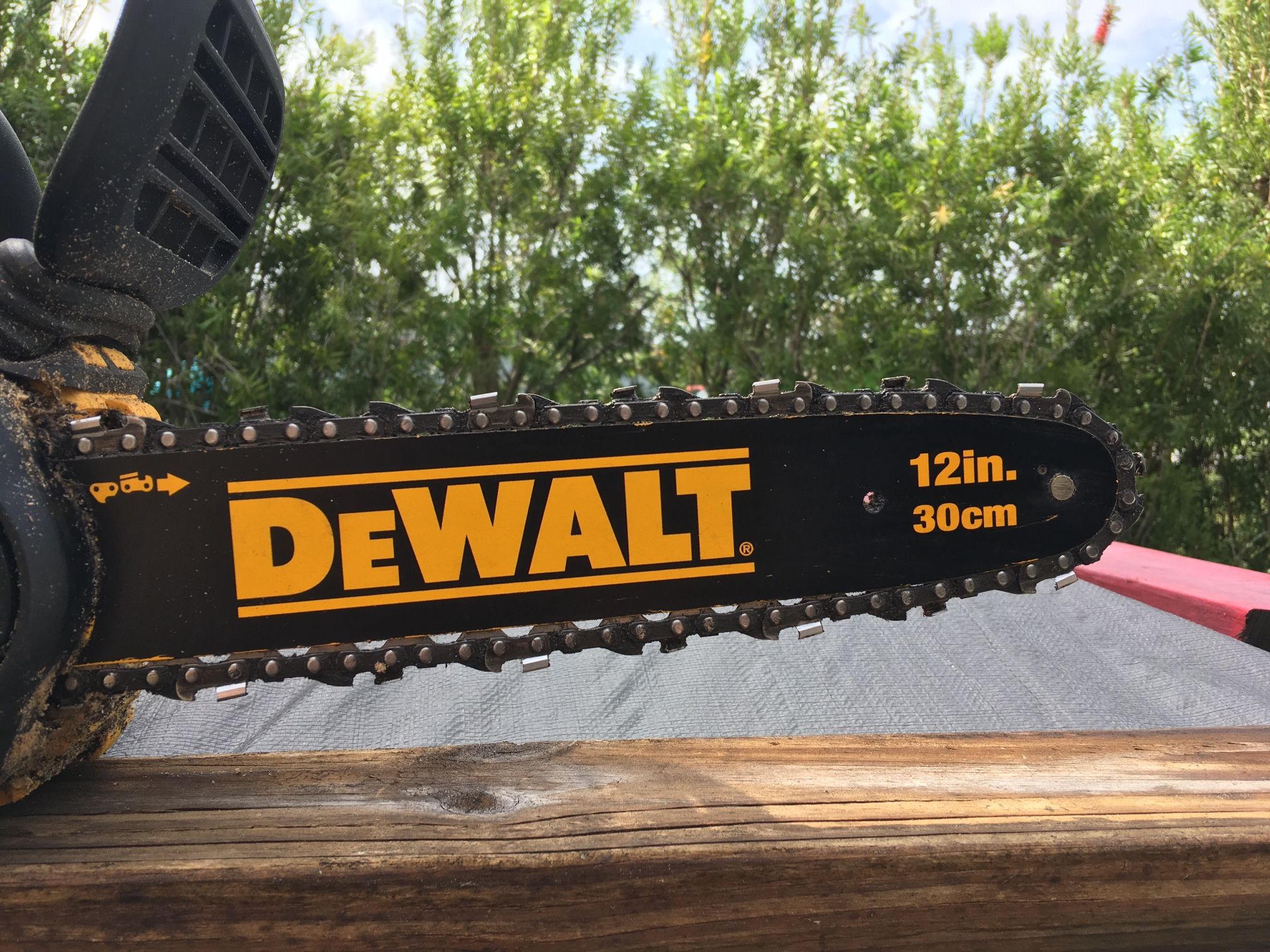 DeWalt Chainsaw Bar, Chain & Sheath