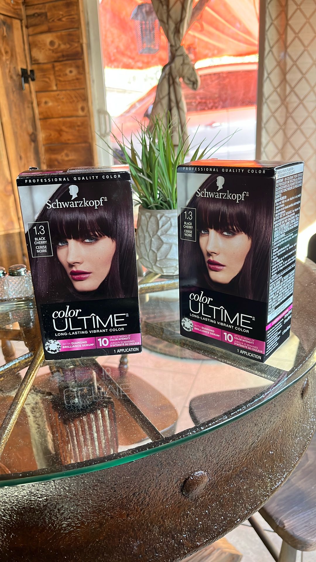 Black Cherry Hair Permanent Both New