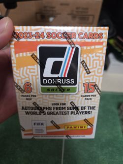 23-24 donruss soccer blaster box