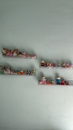 Calico Critters Figures Large Collection Lot