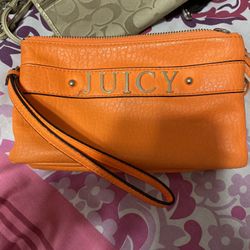 Juicy Double Zip Wristlet 
