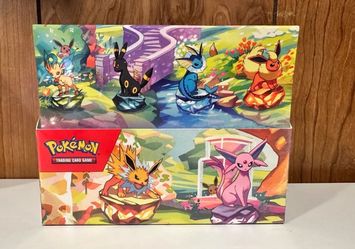 Pokemon Scarlet & Violet Prismatic Evolutions Mini Tin Display SEALED BRAND NEW
