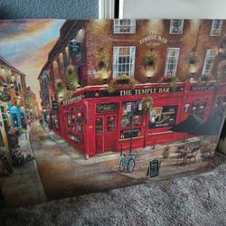 "Temple Bar" Canvas By Ruane Manning