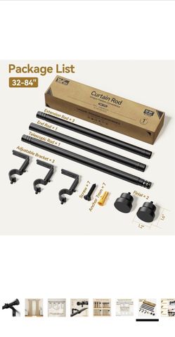 Curtain rods