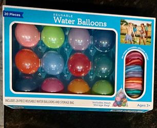 Reusable Water Balloons (new in sealed package)