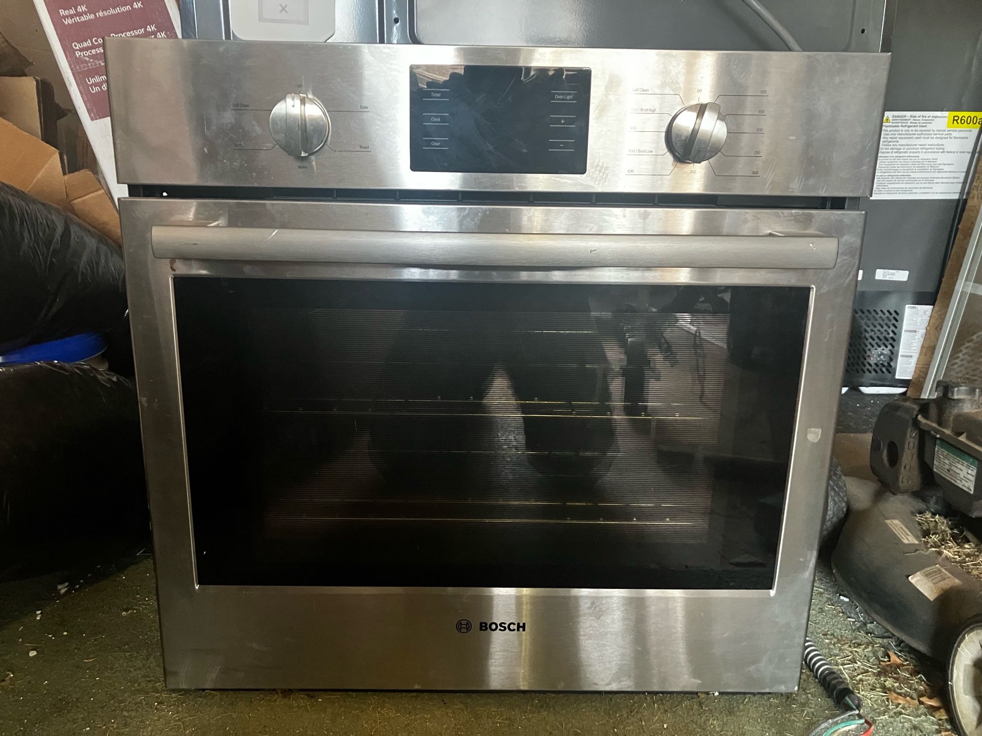 500 Series Bosch Single Electric Wall Oven 30'' Stainless Steel HBL5351UC/07