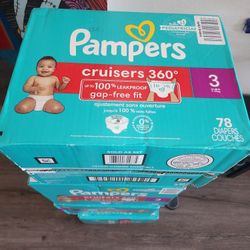 Pampers Cruisers Size 3 78 Count Diapers 