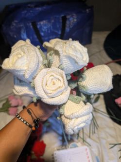 Crochet roses