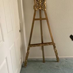 Gold Easel