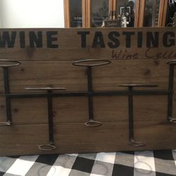 Rustic Wine Rack