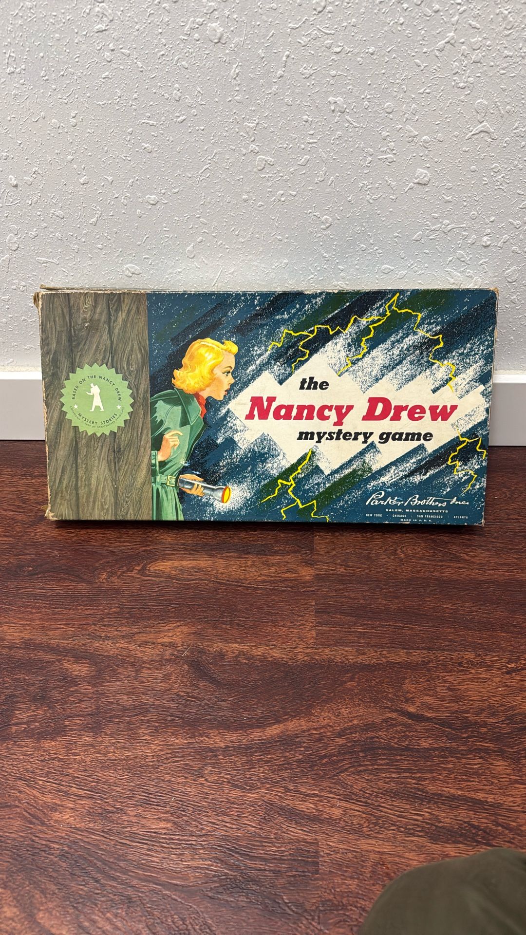 Vintage Nancy Drew Board Game Complete. 