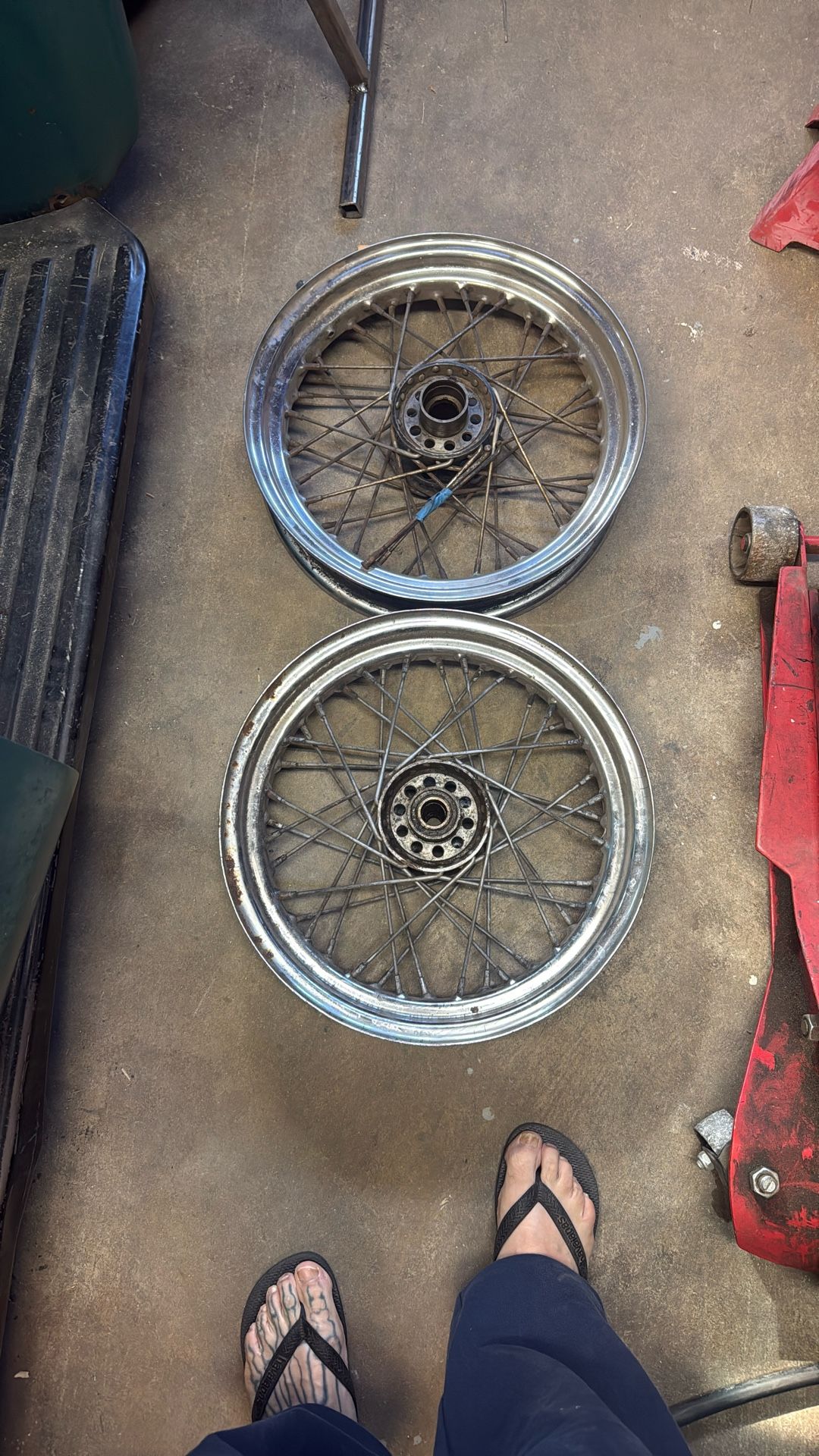 Harley Panhead Chopper 16”Wheels