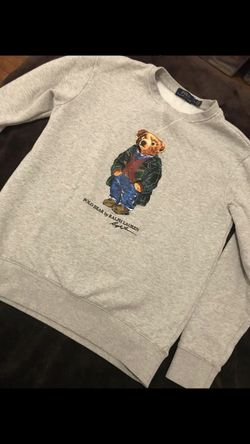 Polo bear sweatshirt size M