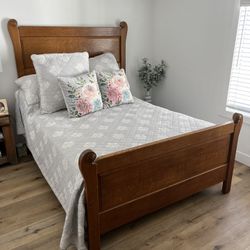 Full Size Solid Wood Bed Frame