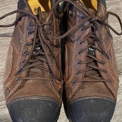 Cat Size 10 Steel Toe Work Boots
