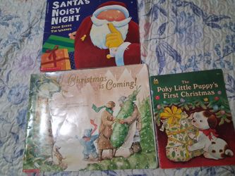 Set of 3 Christmas Children's Books