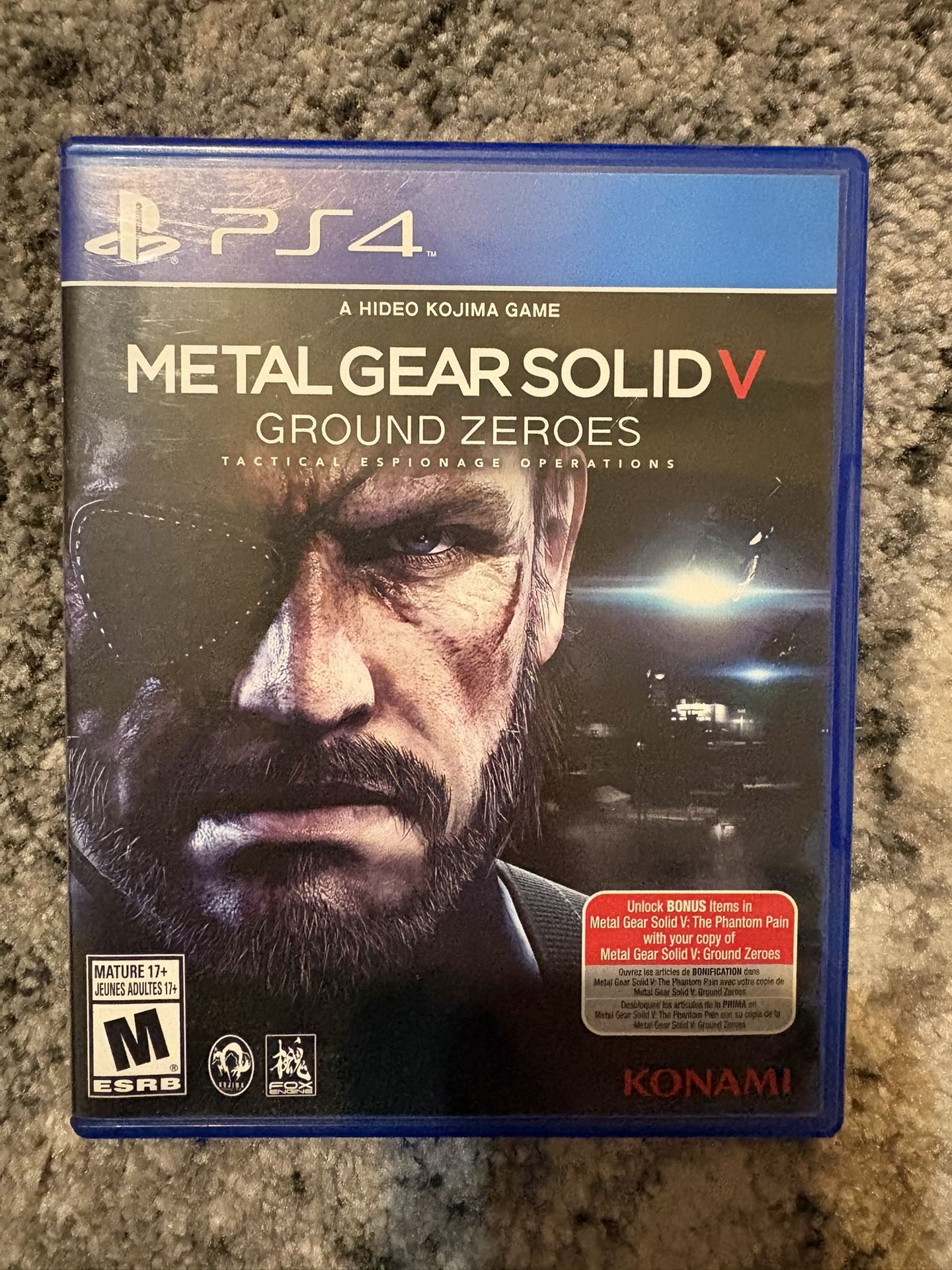 Metal Gear Solid 5 Ground Zero