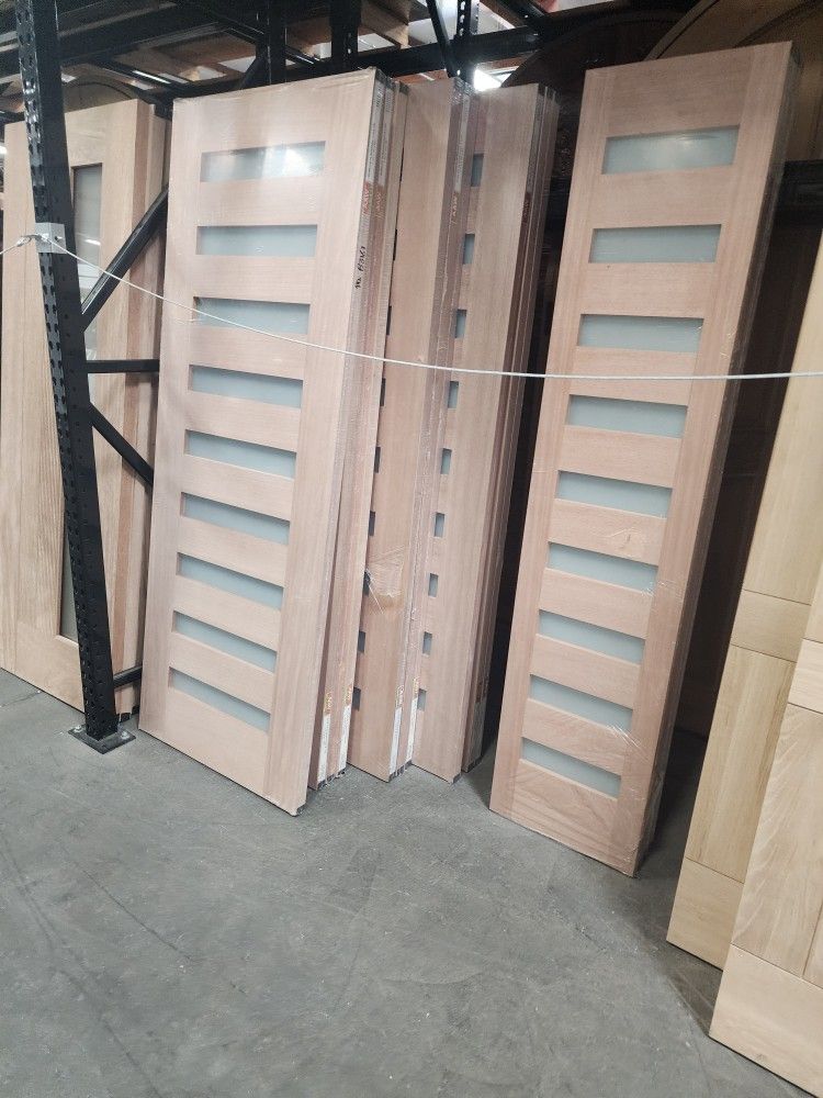 Today Special 9 Lite Slab Door