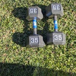 35lb Dumbells 