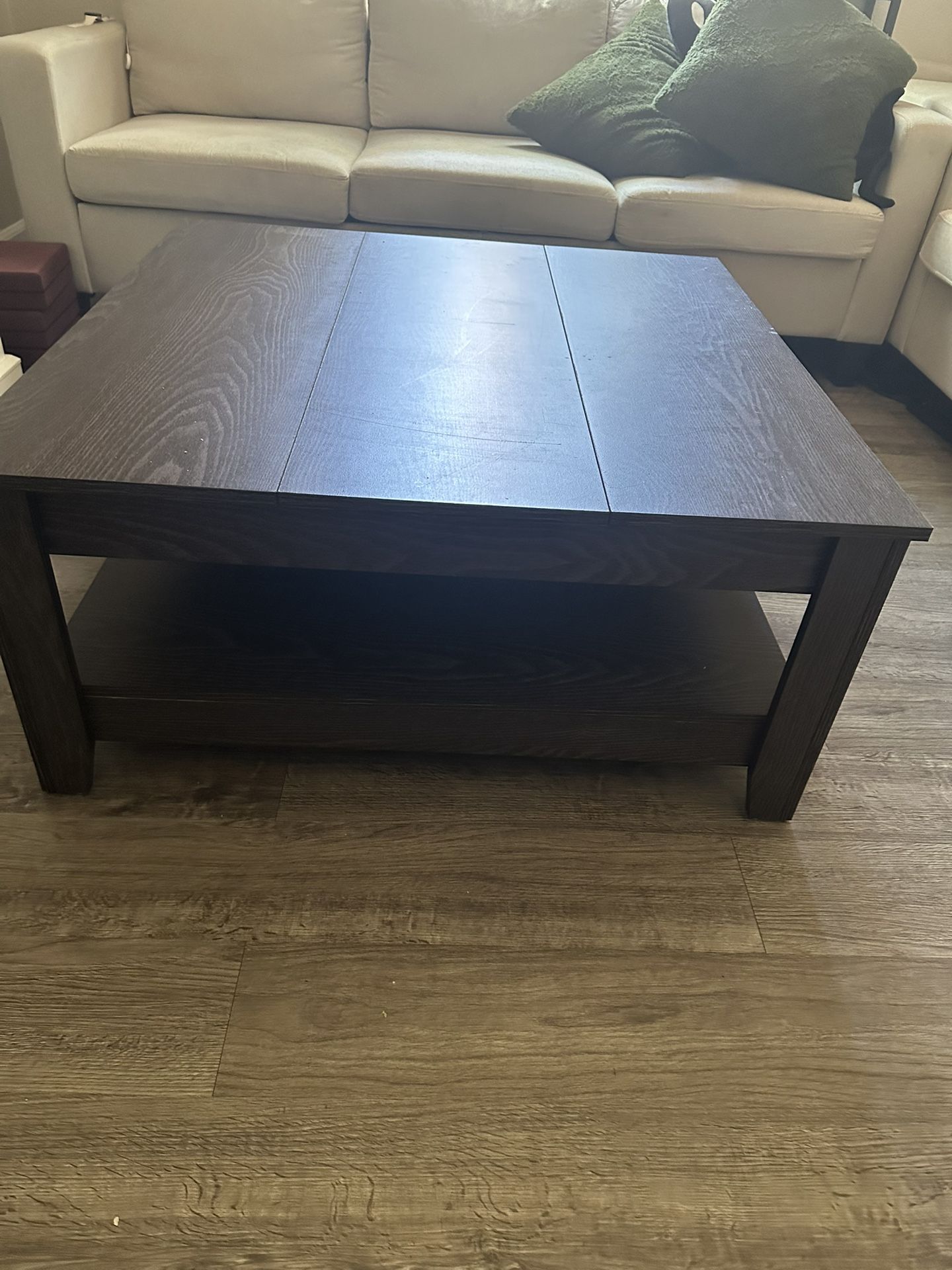 Lightly Used Rectangular Coffee Table!