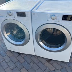 Washer And Electric Dryer