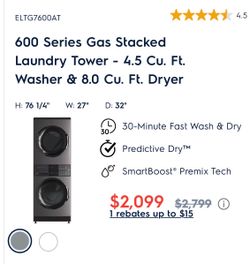 Washer and dryer