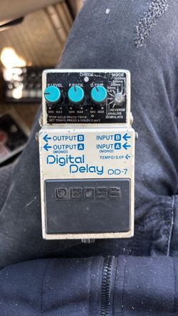 Boss DD-7 Digital Delay Guitar Pedal