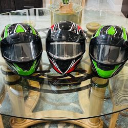 5 Helmets For Sale